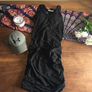 Athleta halter back fitted dress